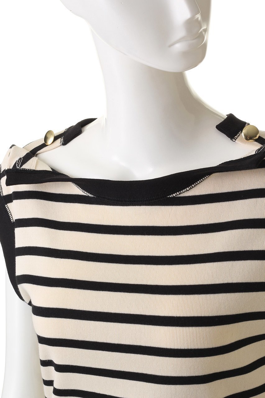 【エリオポール/heliopole】の【Traditional Weatherwear】ボートネックWボタンフレンチスリーブプルオーバー 人気、トレンドファッション・服の通販 founy(ファニー) 　ファッション　Fashion　レディースファッション　Fashion for Women　トップス・カットソー　Cut & Sew Tops　シャツ・ブラウス・オフィスカジュアル　Elegant Blouses & Button-Ups　ロングTシャツ・Tシャツ　Longline T-Shirts & Tees　カジュアルプルオーバー・ニットトップス　Pullovers & Knit Tops / Casual Pullovers　カットソー・ベーシックTシャツ　Cut-and-Sewn Tops / Stretch Tees & Basics　ショート　Short, Short Length　スリーブ　Sleeve, Long Sleeve / Short Sleeve　フィット　Fit, Slim Fit　ボーダー　Border, Stripe　無地　Plain, Solid Color　other-6|ID: prp329100003224038 ipo3291000000035809386