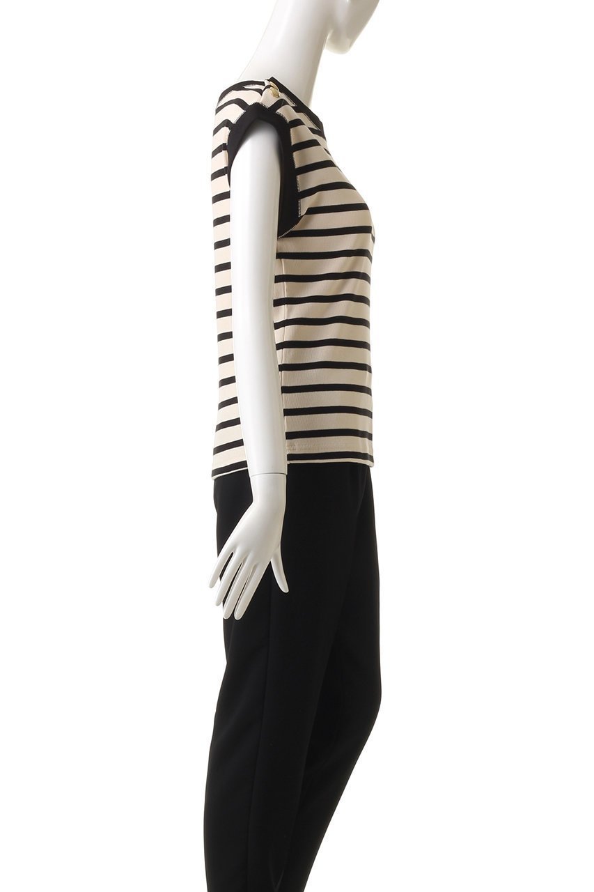 【エリオポール/heliopole】の【Traditional Weatherwear】ボートネックWボタンフレンチスリーブプルオーバー 人気、トレンドファッション・服の通販 founy(ファニー) 　ファッション　Fashion　レディースファッション　Fashion for Women　トップス・カットソー　Cut & Sew Tops　シャツ・ブラウス・オフィスカジュアル　Elegant Blouses & Button-Ups　ロングTシャツ・Tシャツ　Longline T-Shirts & Tees　カジュアルプルオーバー・ニットトップス　Pullovers & Knit Tops / Casual Pullovers　カットソー・ベーシックTシャツ　Cut-and-Sewn Tops / Stretch Tees & Basics　ショート　Short, Short Length　スリーブ　Sleeve, Long Sleeve / Short Sleeve　フィット　Fit, Slim Fit　ボーダー　Border, Stripe　無地　Plain, Solid Color　other-3|ID: prp329100003224038 ipo3291000000036653844