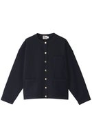 【エリオポール/heliopole】の【Traditional Weatherwear】ARKLEY ニット 人気、トレンドファッション・服の通販 founy(ファニー) ファッション Fashion レディースファッション Fashion for Women トップス・カットソー Cut & Sew Tops ニット Knit Tops & Sweaters カーディガン・羽織り Layered Style Cardigans カーディガン Cardigan, Knitwear シンプル Simple, Minimal ポケット Pocket, Pocket Detail 春 Spring |ID:prp329100003224039