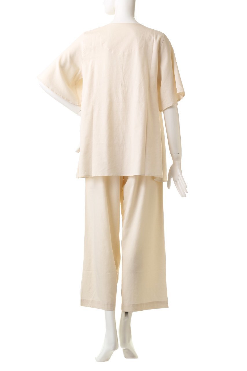 【プリスティン/PRISTINE】のサテン前開きパジャマ 人気、トレンドファッション・服の通販 founy(ファニー) 　ファッション　Fashion　レディースファッション　WOMEN　ギャザー　Gather　サテン　Satin　パジャマ　Pajamas　ロング　Long　エレガント 上品　Elegant　other-4|ID: prp329100003224062 ipo3291000000031385387