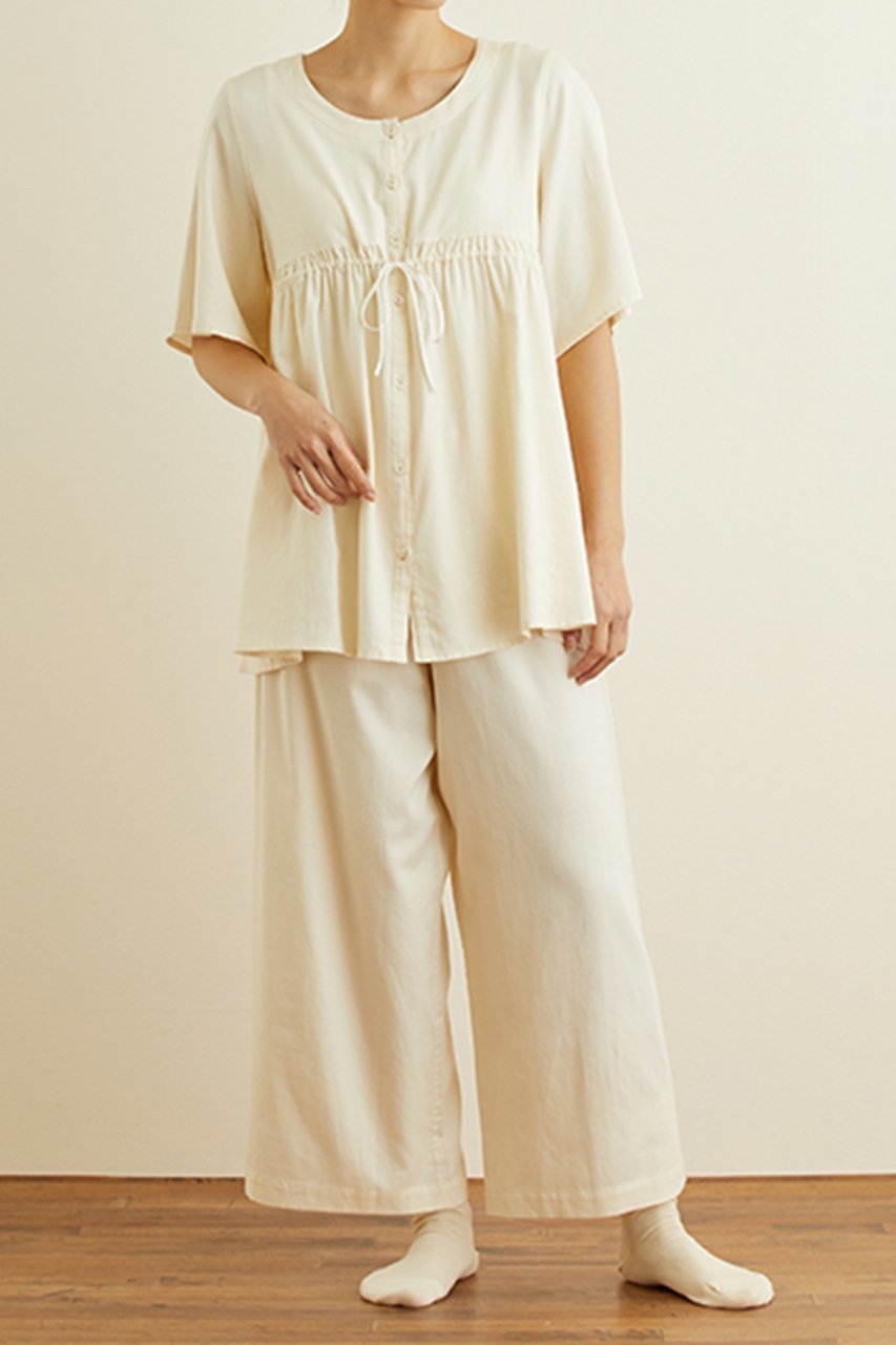 【プリスティン/PRISTINE】のサテン前開きパジャマ 人気、トレンドファッション・服の通販 founy(ファニー) 　ファッション　Fashion　レディースファッション　WOMEN　ギャザー　Gather　サテン　Satin　パジャマ　Pajamas　ロング　Long　エレガント 上品　Elegant　other-8|ID: prp329100003224062 ipo3291000000031385395