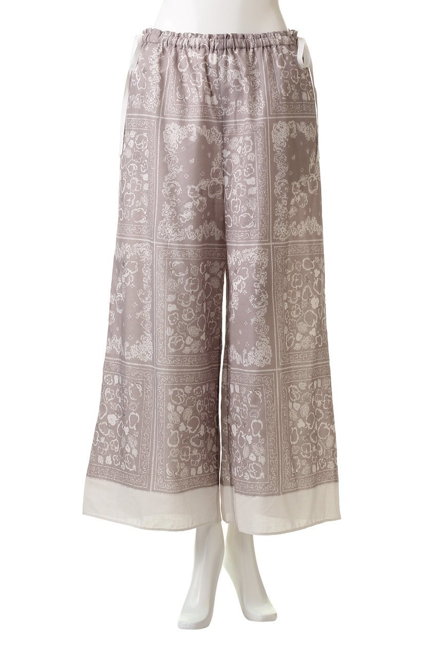 【プリスティン/PRISTINE】のバンダナプリントパンツ 人気、トレンドファッション・服の通販 founy(ファニー) 　ファッション　Fashion　レディースファッション　Fashion for Women　パンツ　Pants & Trousers　バンダナ　Bandana, Head Scarf　リラックス　Relax, Relaxed Fit　ワイド　Wide, Wide Fit　春　Spring　無地　Plain, Solid Color　other-2|ID: prp329100003224068 ipo3291000000035812695