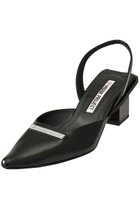 【プランク プロジェクト/PRANK PROJECT】のポインテッドスリングバックミュール/Pointed Sling Back Mules 人気、トレンドファッション・服の通販 founy(ファニー) ファッション Fashion レディースファッション Fashion for Women バッグ Bags シルバー Silver, Metallic Silver シンプル Simple, Minimal スクエア Square, Square Shape プレート Plate, Dish エレガント 上品 Elegant thumbnail BLK(ブラック)|ID: prp329100003224096 ipo3291000000032770553