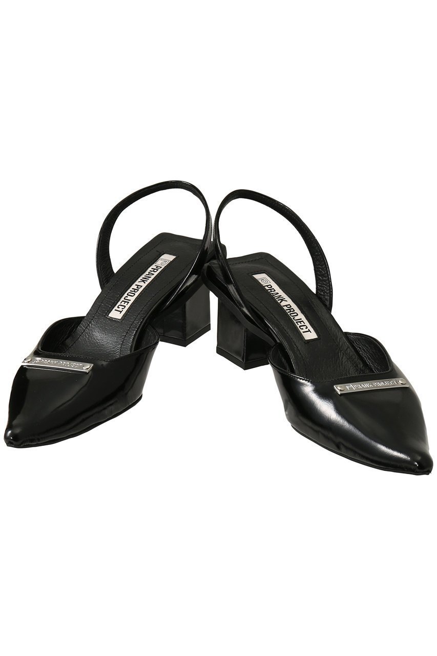 【プランク プロジェクト/PRANK PROJECT】のポインテッドスリングバックミュール/Pointed Sling Back Mules 人気、トレンドファッション・服の通販 founy(ファニー) 　ファッション　Fashion　レディースファッション　Fashion for Women　バッグ　Bags　シルバー　Silver, Metallic Silver　シンプル　Simple, Minimal　スクエア　Square, Square Shape　プレート　Plate, Dish　エレガント 上品　Elegant　other-5|ID: prp329100003224096 ipo3291000000032770560