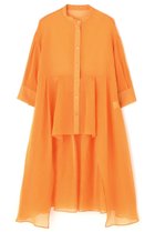 【アドーア/ADORE】のソフトオーガンジーブラウス 人気、トレンドファッション・服の通販 founy(ファニー) ファッション Fashion レディースファッション Fashion for Women トップス・カットソー Cut & Sew Tops シャツ・ブラウス・オフィスカジュアル Elegant Blouses & Button-Ups オーガンジー Organza Fabric キュロット Culottes, Wide Shorts ショート Short, Short Length ストレート Straight, Straight Cut スリーブ Sleeve, Long Sleeve / Short Sleeve タイトスカート Pencil Skirt, Tight Skirt ロング Long, Long-Length thumbnail オレンジ|ID: prp329100003226924 ipo3291000000036722197
