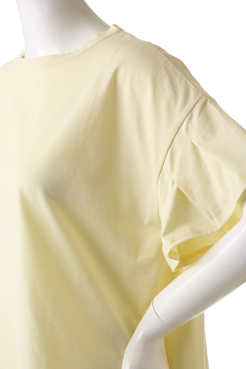 【ナナデコール/nanadecor】のローズマリーカットソーフリルTシャツ 人気、トレンドファッション・服の通販 founy(ファニー) 　ファッション　Fashion　レディースファッション　WOMEN　トップス・カットソー　Tops/Tshirt　シャツ/ブラウス　Shirts/Blouses　ロング / Tシャツ　T-Shirts　カットソー　Cut and Sewn　おすすめ　Recommend　ショート　Short　シンプル　Simple　スリーブ　Sleeve　セットアップ　Set Up　フェミニン　Feminine　フリル　Frills　other-5|ID: prp329100003231453 ipo3291000000031412738