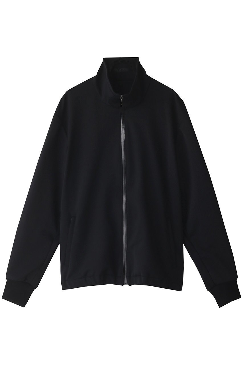【オブシディアン/OBSIDIAN / MEN】の【MEN】DOUBLE KNIT JERSY BLOUSON インテリア・キッズ・メンズ・レディースファッション・服の通販 founy(ファニー) 　ファッション　Fashion　メンズファッション　Fashion for Men　トップス・カットソー　Cut & Sew Tops　なめらか　Smooth, Silky Texture　シンプル　Simple, Minimal　スポーツ　Sports, Activewear　ダブル　Double, Double-Breasted　定番　Standard, Basic Item　ブラック|ID: prp329100003235893 ipo3291000000032805189