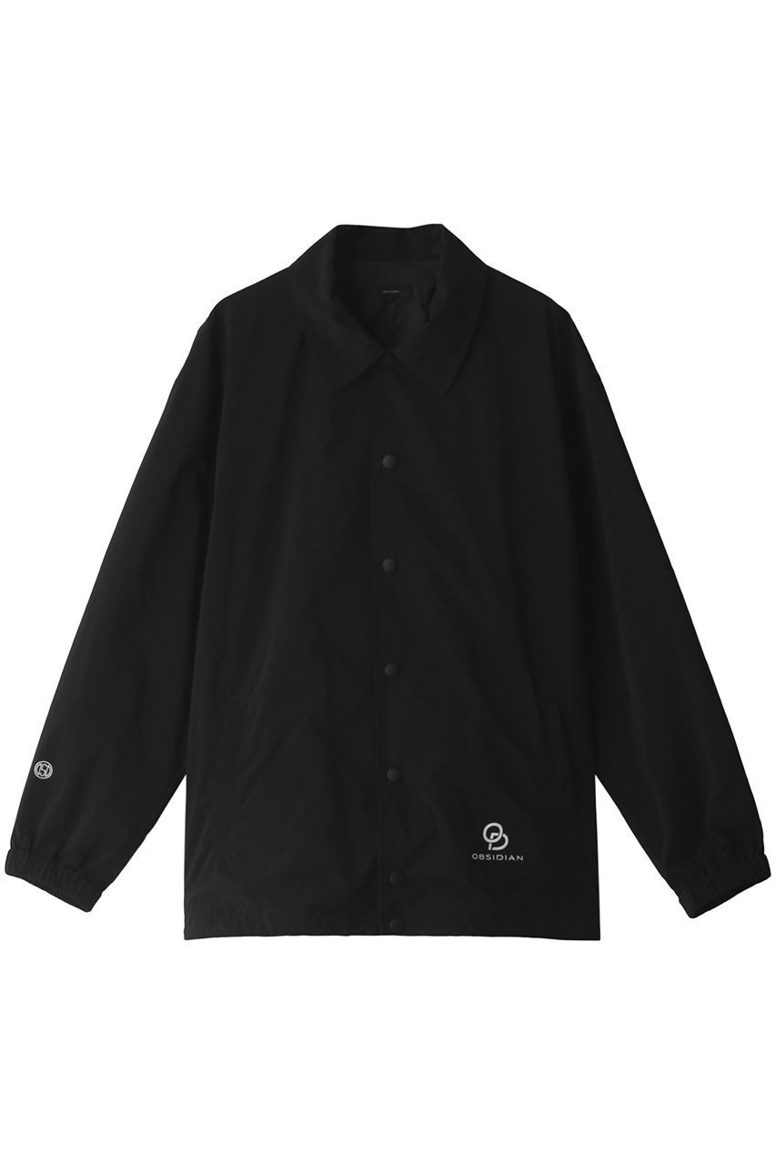 【オブシディアン/OBSIDIAN / MEN】の【MEN】COACH JKT インテリア・キッズ・メンズ・レディースファッション・服の通販 founy(ファニー) 　ファッション　Fashion　メンズファッション　Fashion for Men　ジャケット　Jacket, Outerwear　フロント　Front, Front Design　ブルゾン　Blouson, Bomber Jacket　ブラック|ID: prp329100003235898 ipo3291000000032952774