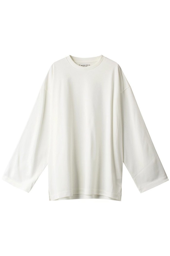 【メゾンスペシャル/MAISON SPECIAL】の【UNISEX】PLAスムース プライムオーバークルーネックL/S インテリア・キッズ・メンズ・レディースファッション・服の通販 founy(ファニー) https://founy.com/ ファッション Fashion レディースファッション WOMEN トップス・カットソー Tops/Tshirt シャツ/ブラウス Shirts/Blouses ロング / Tシャツ T-Shirts カットソー Cut and Sewn ユニセックス Unisex インナー Inner ショルダー Shoulder スリーブ Sleeve ドロップ Drop ロング Long |ID: prp329100003237823 ipo3291000000029987925