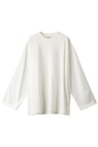 【メゾンスペシャル/MAISON SPECIAL】の【UNISEX】PLAスムース プライムオーバークルーネックL/S O.WHT(オフホワイト)|ID: prp329100003237823 ipo3291000000029987926