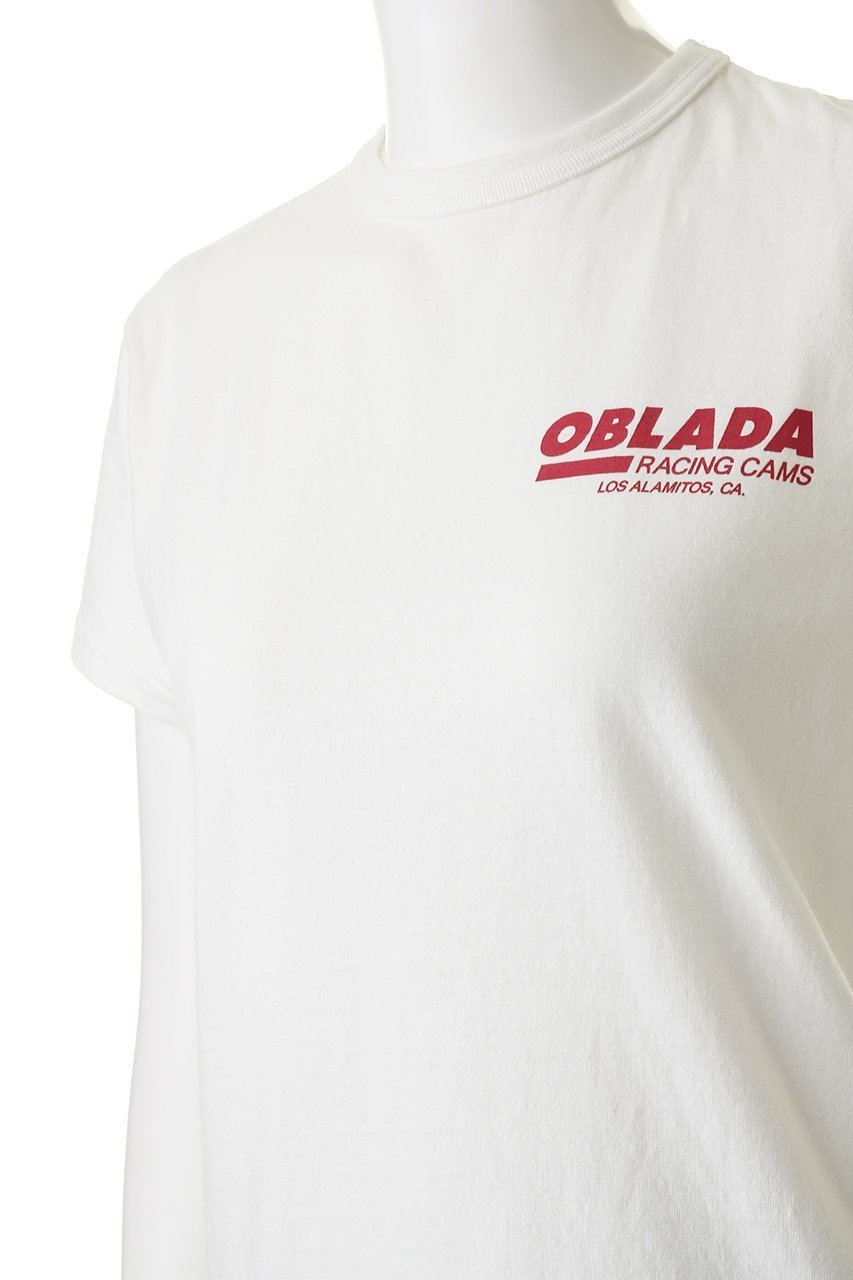 【オブラダ/Oblada】のOblada RacingTシャツ 人気、トレンドファッション・服の通販 founy(ファニー) 　ファッション　Fashion　レディースファッション　WOMEN　トップス・カットソー　Tops/Tshirt　シャツ/ブラウス　Shirts/Blouses　ロング / Tシャツ　T-Shirts　カットソー　Cut and Sewn　ショート　Short　スリーブ　Sleeve　プリント　Print　ボトム　Bottom　モチーフ　Motif　NEW・新作・新着・新入荷　New Arrivals　other-5|ID: prp329100003237883 ipo3291000000031928704