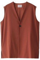 【ミディウミソリッド/MIDIUMISOLID】のwide vest ベスト テラコッタ|ID: prp329100003239987 ipo3291000000029988977