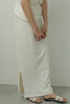 【エトレトウキョウ/ETRE TOKYO】のネップカットソーIラインスカート ホワイト|ID:prp329100003243707