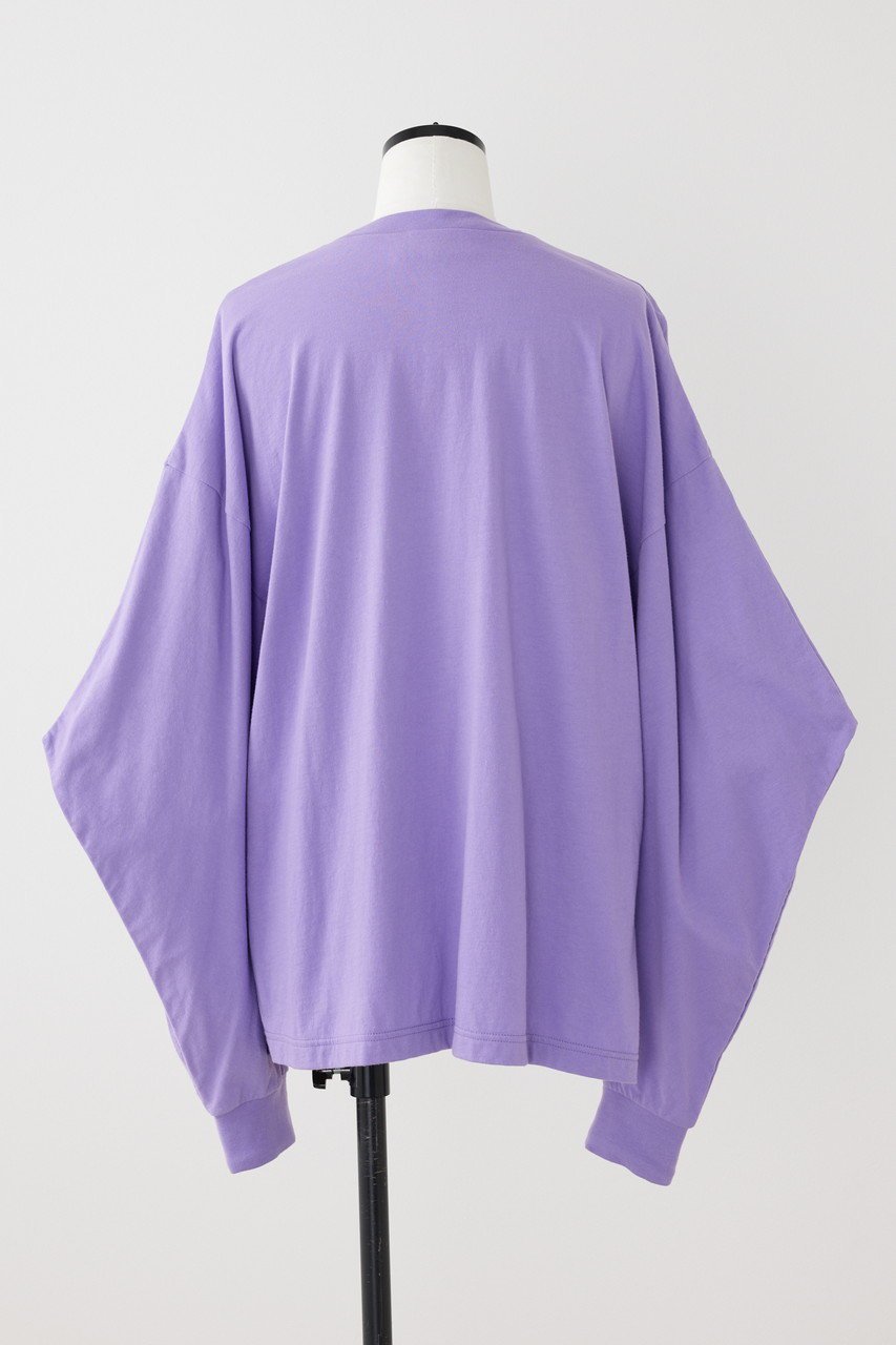 【ナゴンスタンス/nagonstans】のSingle Jersey Pointy スリーブロンT 人気、トレンドファッション・服の通販 founy(ファニー) 　ファッション　Fashion　レディースファッション　WOMEN　トップス・カットソー　Tops/Tshirt　シャツ/ブラウス　Shirts/Blouses　ロング / Tシャツ　T-Shirts　カットソー　Cut and Sewn　インナー　Inner　スリーブ　Sleeve　フォルム　Form　ロング　Long　other-3|ID: prp329100003243724 ipo3291000000031411915