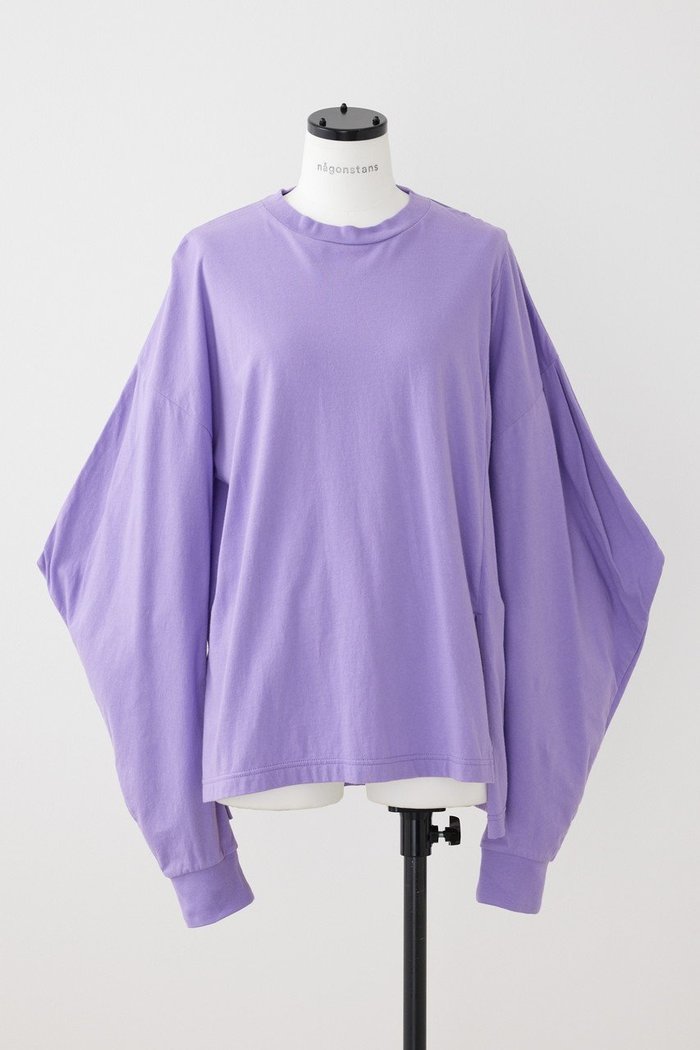 【ナゴンスタンス/nagonstans】のSingle Jersey Pointy スリーブロンT インテリア・キッズ・メンズ・レディースファッション・服の通販 founy(ファニー) https://founy.com/ ファッション Fashion レディースファッション Fashion for Women トップス・カットソー Cut & Sew Tops シャツ・ブラウス・オフィスカジュアル Elegant Blouses & Button-Ups ロングTシャツ・Tシャツ Longline T-Shirts & Tees カットソー・ベーシックTシャツ Cut-and-Sewn Tops / Stretch Tees & Basics インナー Innerwear スリーブ Sleeve, Long Sleeve / Short Sleeve フォルム Silhouette, Form ロング Long, Long-Length |ID: prp329100003243724 ipo3291000000036122992