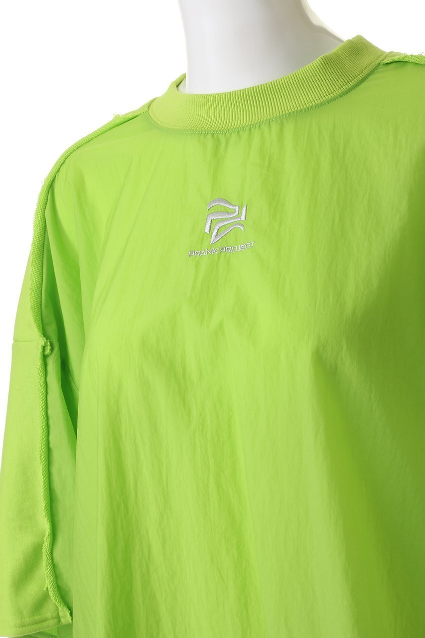 【プランク プロジェクト/PRANK PROJECT】のオーバーサイズコンビネーショントップ / Oversized Combination Top 人気、トレンドファッション・服の通販 founy(ファニー) ファッション Fashion レディースファッション Fashion for Women トップス・カットソー Cut & Sew Tops シャツ・ブラウス・オフィスカジュアル Elegant Blouses & Button-Ups ロングTシャツ・Tシャツ Longline T-Shirts & Tees カットソー・ベーシックTシャツ Cut-and-Sewn Tops / Stretch Tees & Basics おすすめ Recommended / Our Picks コンビ Combo, Combination Style ショート Short, Short Length スポーティ Sporty, Casual Athletic スリーブ Sleeve, Long Sleeve / Short Sleeve タフタ Taffeta, Structured Fabric フロント Front, Front Design ワンポイント One Point, Statement Accent other-5|ID: prp329100003248071 ipo3291000000032853203