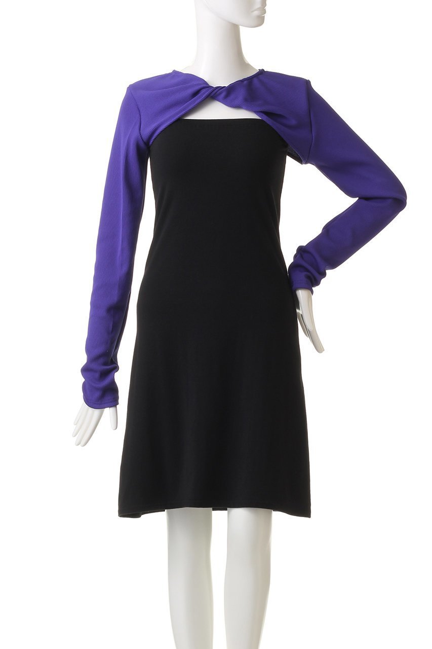 【プランク プロジェクト/PRANK PROJECT】のツイストボレロトップ / Twisted Bolero Top 人気、トレンドファッション・服の通販 founy(ファニー) 　ファッション　Fashion　レディースファッション　Fashion for Women　アウター　Coat / Outerwear Collection　ボレロ・ショート丈ジャケット / ドレス羽織りに　Boleros & Short Jackets　トップス・カットソー　Cut & Sew Tops　シャツ・ブラウス・オフィスカジュアル　Elegant Blouses & Button-Ups　ロングTシャツ・Tシャツ　Longline T-Shirts & Tees　カットソー・ベーシックTシャツ　Cut-and-Sewn Tops / Stretch Tees & Basics　アシンメトリー　Asymmetrical Style　キャミ　Camisole, Cami Top　スリーブ　Sleeve, Long Sleeve / Short Sleeve　タンク　Tank Top, Sleeveless Top　ツイスト　Tweed, Tweed Fabric　フィット　Fit, Slim Fit　フロント　Front, Front Design　プレート　Plate, Dish　ボレロ　Bolero, Short Cardigan　メタル　Metal, Metal Parts　ロング　Long, Long-Length　夏　Summer　other-2|ID: prp329100003248073 ipo3291000000032853247