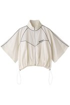 【プランク プロジェクト/PRANK PROJECT】のバイカラークロップドZIPトップ / Bicolor Cropped Zip Top WHT(ホワイト)|ID: prp329100003248077 ipo3291000000036221958