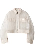 【プランク プロジェクト/PRANK PROJECT】のチュールジャケット / Tulle Jacket 人気、トレンドファッション・服の通販 founy(ファニー) ファッション Fashion レディースファッション Fashion for Women アウター Coat / Outerwear Collection レディースジャケット・軽アウター Jackets おすすめ Recommended / Our Picks ショート Short, Short Length ジャケット Jacket, Outerwear チュール Tulip, Tulip Motif バランス Balance, Style Balance フォルム Silhouette, Form thumbnail WHT(ホワイト)|ID: prp329100003248085 ipo3291000000032967065