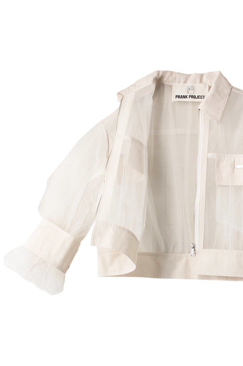 【プランク プロジェクト/PRANK PROJECT】のチュールジャケット / Tulle Jacket 人気、トレンドファッション・服の通販 founy(ファニー) ファッション Fashion レディースファッション Fashion for Women アウター Coat / Outerwear Collection レディースジャケット・軽アウター Jackets おすすめ Recommended / Our Picks ショート Short, Short Length ジャケット Jacket, Outerwear チュール Tulip, Tulip Motif バランス Balance, Style Balance フォルム Silhouette, Form other-6|ID: prp329100003248085 ipo3291000000032967075
