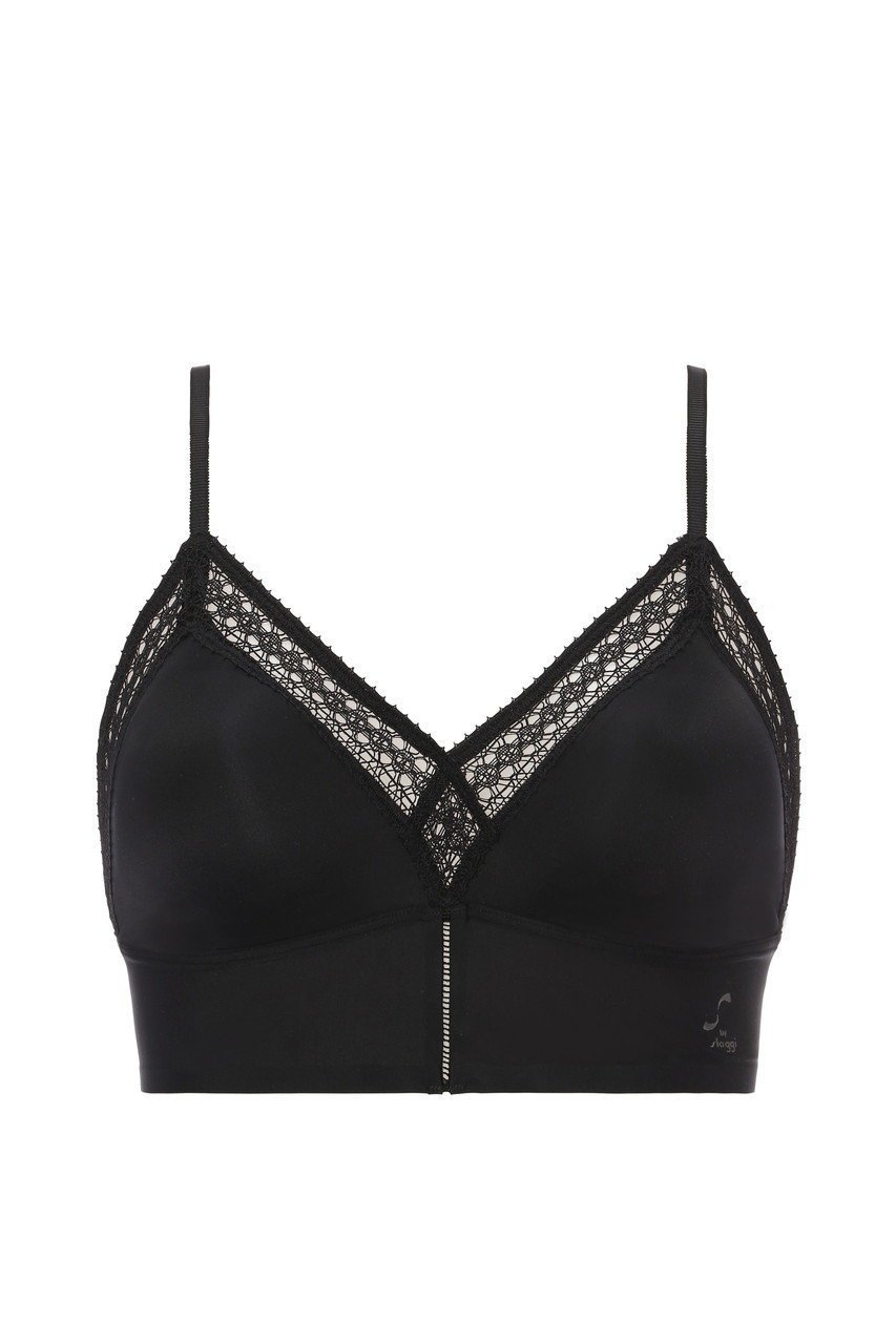 【エス バイ スロギー/S by sloggi】のサブトル ブラレット sloggi S Subtle Bralette JX インテリア・キッズ・メンズ・レディースファッション・服の通販 founy(ファニー) ファッション Fashion レディースファッション Fashion for Women 下着・ランジェリー Lingerie & Intimates その他ランジェリー・インナーアイテム Other Lingerie / Intimates インナー Innerwear ブラジャー Bra, Lingerie プリント Print, Printed Pattern モダン Modern, Contemporary ラップ Wrap, Wrap Design ランジェリー Lingerie, Intimate Wear レース Lace, Lace Fabric ブラック|ID: prp329100003252103 ipo3291000000035760429