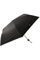 【ポロラルフローレン/POLO RALPH LAUREN】の晴雨兼用 ドットプリントスカラー刺繍ミニ傘 ブラック|ID: prp329100003252107 ipo3291000000032864367
