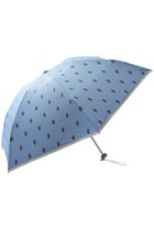 【ポロラルフローレン/POLO RALPH LAUREN】の晴雨兼用 ベアプリントショート雨傘 ブルー×オフ|ID:prp329100003252109