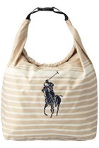 【ポロラルフローレン/POLO RALPH LAUREN】の透湿撥水マリンボーダーレインバッグ ベージュ|ID: prp329100003254791 ipo3291000000032797732