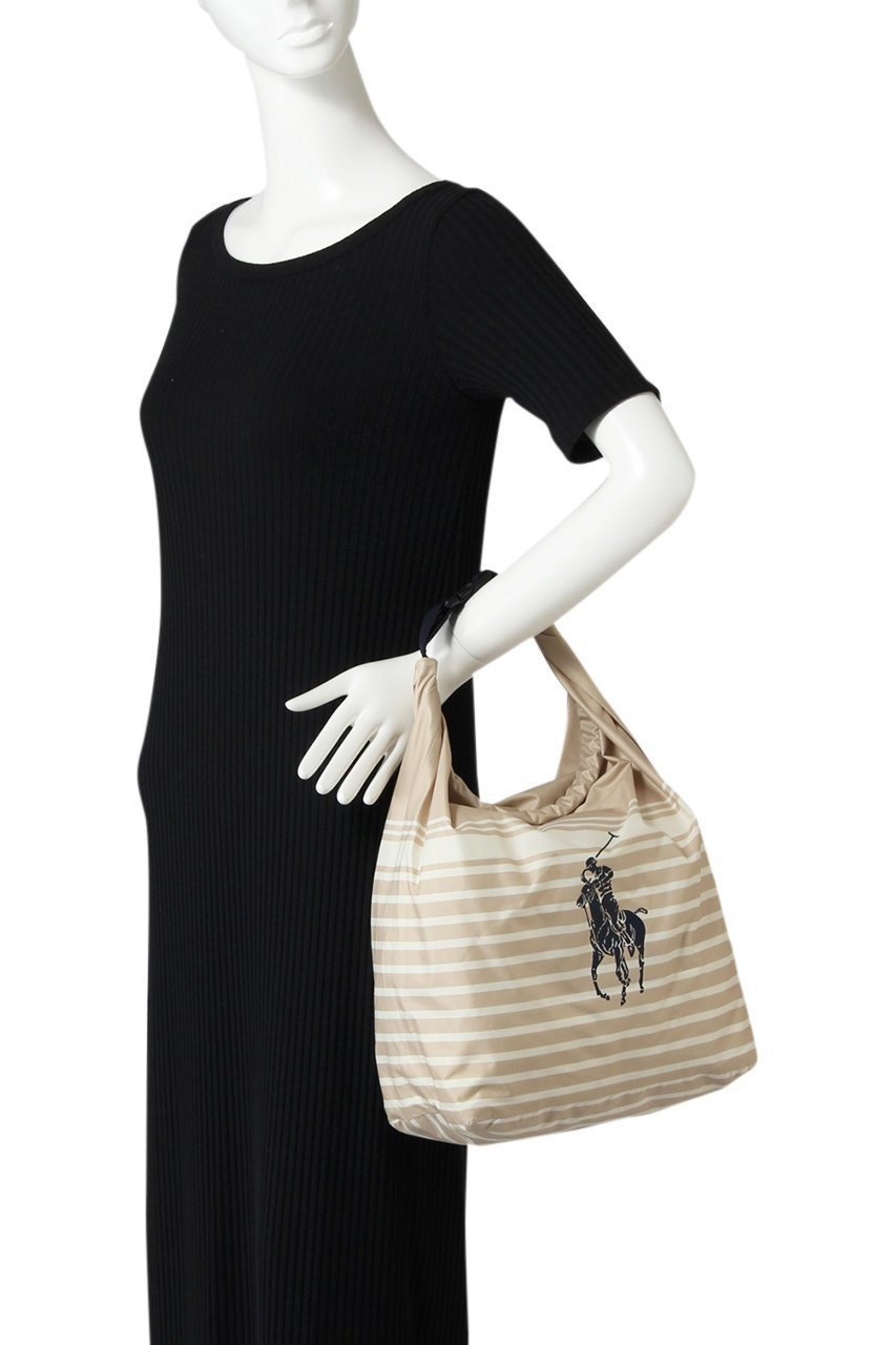 【ポロラルフローレン/POLO RALPH LAUREN】の透湿撥水マリンボーダーレインバッグ 人気、トレンドファッション・服の通販 founy(ファニー) 　ファッション　Fashion　レディースファッション　Fashion for Women　バッグ　Bags　コンビ　Combo, Combination Style　プリント　Print, Printed Pattern　ボーダー　Border, Stripe　ワンポイント　One Point, Statement Accent　エレガント 上品　Elegant　other-2|ID: prp329100003254791 ipo3291000000032797734