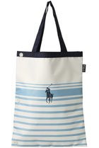 【ポロラルフローレン/POLO RALPH LAUREN】の透湿撥水マリンボーダーミニ傘袋 ライトグレー|ID: prp329100003254792 ipo3291000000032864483