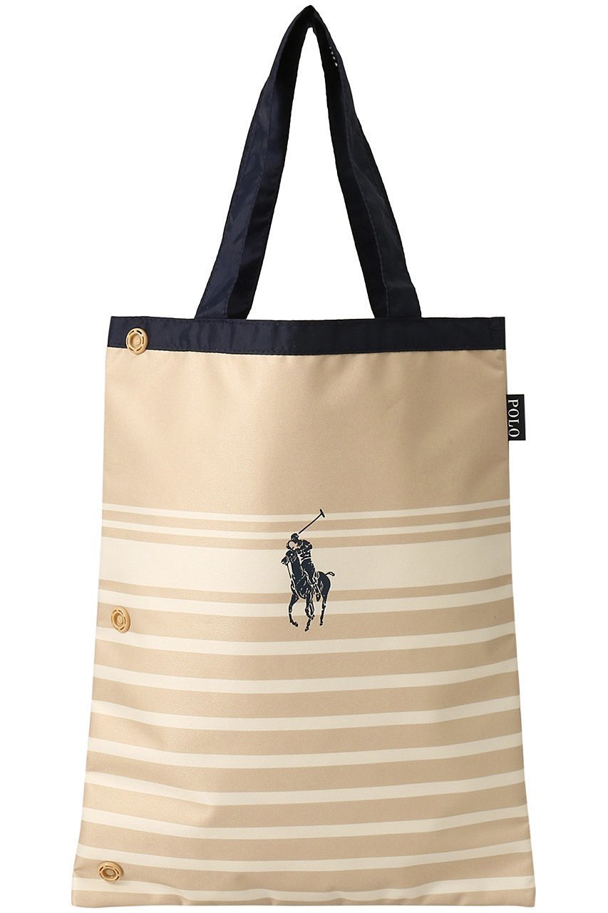 【ポロラルフローレン/POLO RALPH LAUREN】の透湿撥水マリンボーダーミニ傘袋 インテリア・キッズ・メンズ・レディースファッション・服の通販 founy(ファニー) 　ファッション　Fashion　レディースファッション　Fashion for Women　レイングッズ・傘・晴雨兼用傘　Umbrellas & Rain Gear　コンビ　Combo, Combination Style　ハンカチ　Handkerchief, Hanky　プリント　Print, Printed Pattern　ボーダー　Border, Stripe　ワンポイント　One Point, Statement Accent　エレガント 上品　Elegant　傘　Umbrella, Parasol　時計　Watch, Wristwatch　ベージュ|ID: prp329100003254792 ipo3291000000032864489
