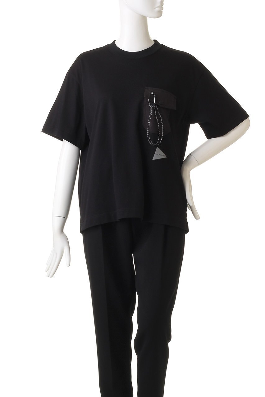【アンドワンダー/and wander】の【UNISEX】pocket T 人気、トレンドファッション・服の通販 founy(ファニー) 　ファッション　Fashion　レディースファッション　Fashion for Women　トップス・カットソー　Cut & Sew Tops　シャツ・ブラウス・オフィスカジュアル　Elegant Blouses & Button-Ups　ロングTシャツ・Tシャツ　Longline T-Shirts & Tees　カットソー・ベーシックTシャツ　Cut-and-Sewn Tops / Stretch Tees & Basics　ユニセックス　Unisex, Genderless　アウトドア　Outdoor Clothing　ショート　Short, Short Length　シンプル　Simple, Minimal　スリーブ　Sleeve, Long Sleeve / Short Sleeve　ポケット　Pocket, Pocket Detail　other-2|ID: prp329100003254827 ipo3291000000035809407