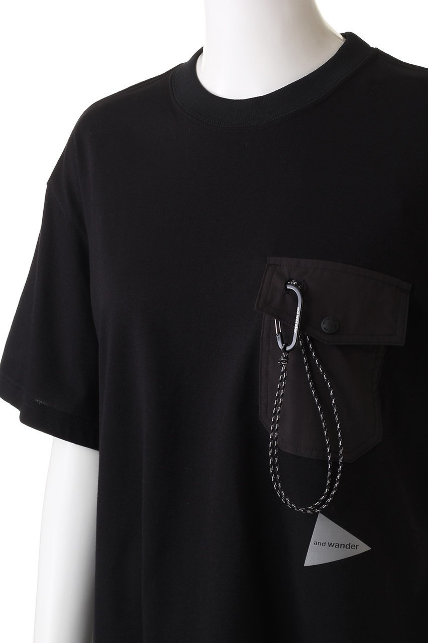 【アンドワンダー/and wander】の【UNISEX】pocket T 人気、トレンドファッション・服の通販 founy(ファニー) 　ファッション　Fashion　レディースファッション　Fashion for Women　トップス・カットソー　Cut & Sew Tops　シャツ・ブラウス・オフィスカジュアル　Elegant Blouses & Button-Ups　ロングTシャツ・Tシャツ　Longline T-Shirts & Tees　カットソー・ベーシックTシャツ　Cut-and-Sewn Tops / Stretch Tees & Basics　ユニセックス　Unisex, Genderless　アウトドア　Outdoor Clothing　ショート　Short, Short Length　シンプル　Simple, Minimal　スリーブ　Sleeve, Long Sleeve / Short Sleeve　ポケット　Pocket, Pocket Detail　other-5|ID: prp329100003254827 ipo3291000000035809412