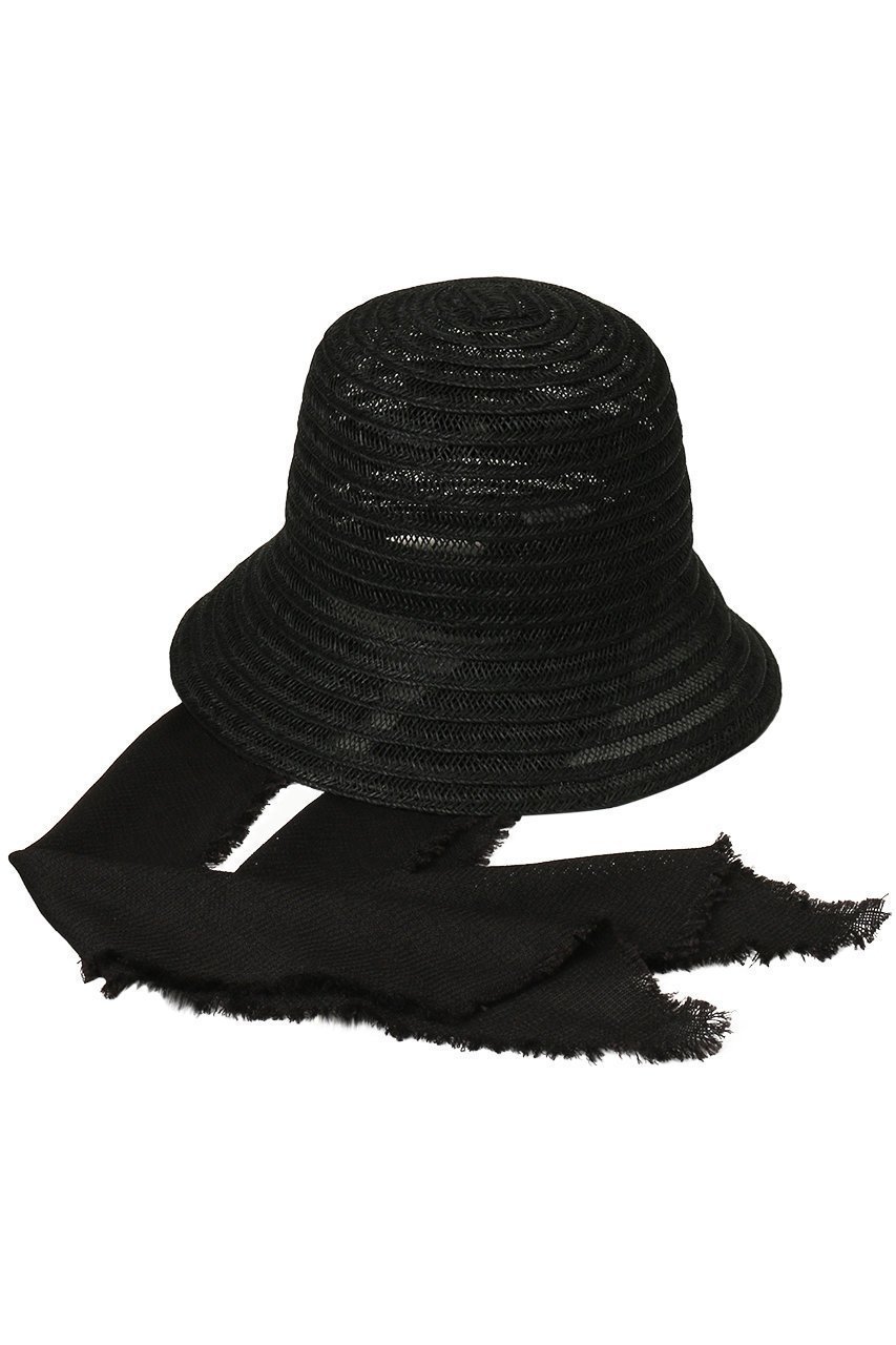 【アルアバイル/allureville】の【La Maison de Lyllis】 CLOCHE SCARF インテリア・キッズ・メンズ・レディースファッション・服の通販 founy(ファニー) 　ファッション　Fashion　レディースファッション　WOMEN　帽子　Hats　コンパクト　スカーフ　リゾート　夏　Summer　帽子　ブラック|ID: prp329100003257258 ipo3291000000021833217