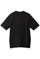 【スリー ドッツ/three dots】のスーパーファイン モックネックTシャツ ブラック|ID:prp329100003260229