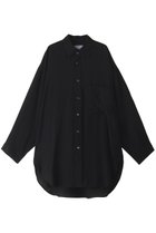 【メゾンスペシャル/MAISON SPECIAL】の【UNISEX】シアーシルクシャツコート BLK(ブラック)|ID:prp329100003260236