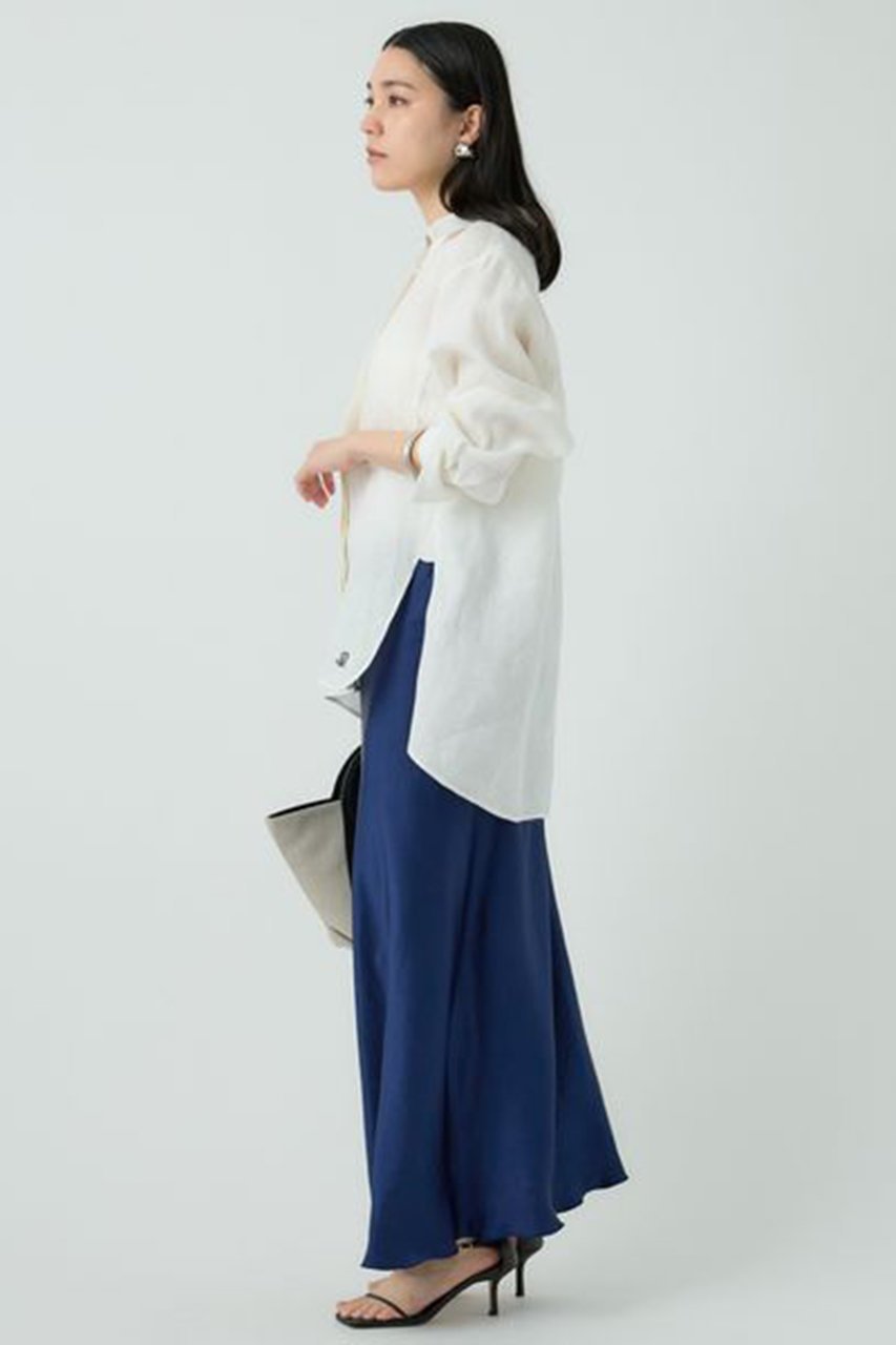 【カオス/Chaos】のリベールサテンロングスカート 人気、トレンドファッション・服の通販 founy(ファニー) 　ファッション　Fashion　レディースファッション　Fashion for Women　スカート　Skirts　ロングスカート　Long Skirts / Maxi & Midi Skirts　おすすめ　Recommended / Our Picks　ジャケット　Jacket, Outerwear　バイアス　Bias, Diagonal Cut　ロング　Long, Long-Length　other-3|ID: prp329100003260281 ipo3291000000032943209