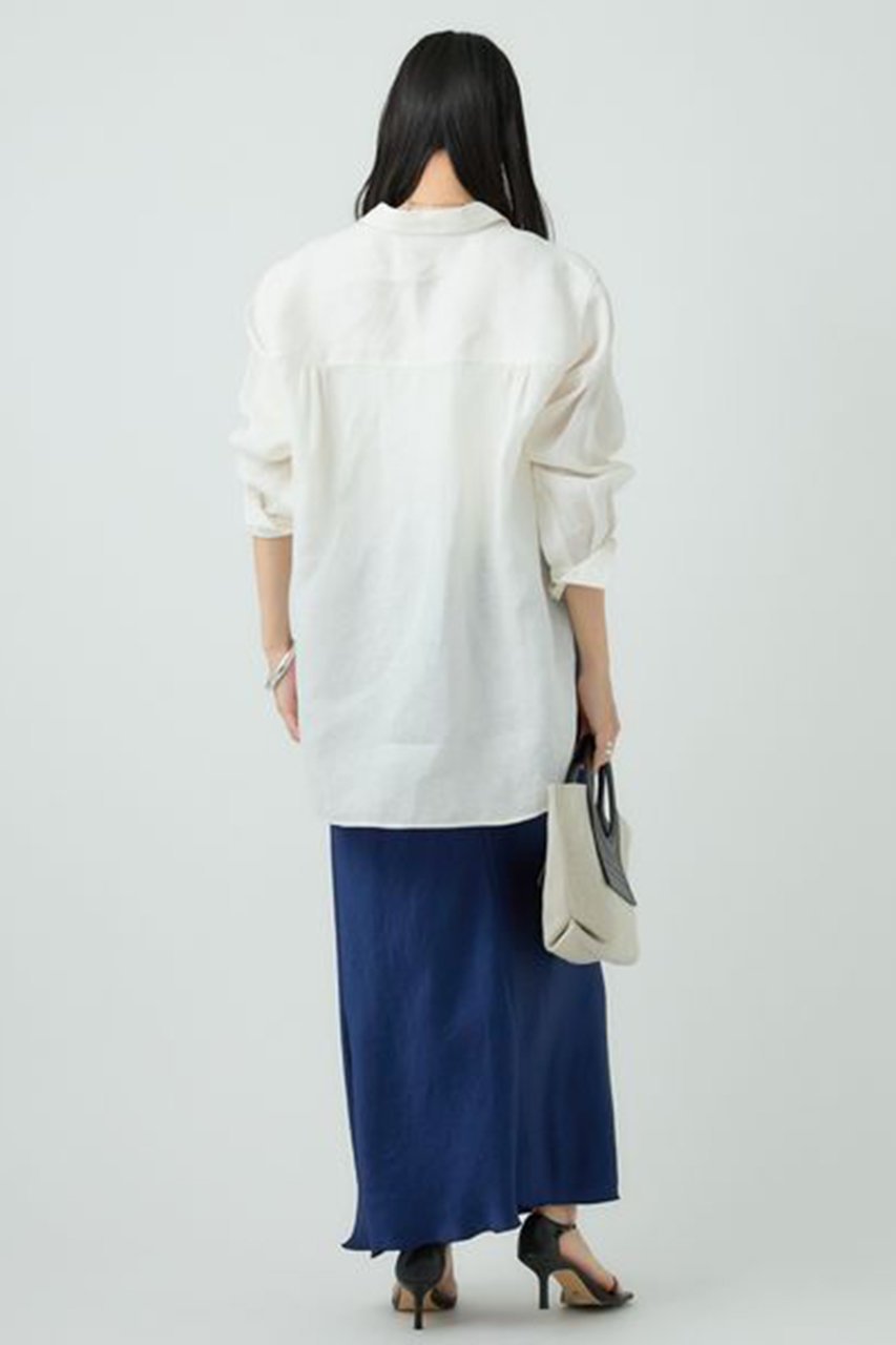 【カオス/Chaos】のリベールサテンロングスカート 人気、トレンドファッション・服の通販 founy(ファニー) 　ファッション　Fashion　レディースファッション　Fashion for Women　スカート　Skirts　ロングスカート　Long Skirts / Maxi & Midi Skirts　おすすめ　Recommended / Our Picks　ジャケット　Jacket, Outerwear　バイアス　Bias, Diagonal Cut　ロング　Long, Long-Length　other-4|ID: prp329100003260281 ipo3291000000032943215