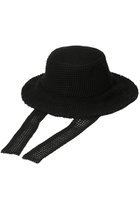 【ラ メゾン ド リリス/La Maison de Lyllis】のFISHNET ハット 人気、トレンドファッション・服の通販 founy(ファニー) ファッション Fashion レディースファッション WOMEN 帽子 Hats ドレープ リボン 帽子 thumbnail ブラック|ID: prp329100003260285 ipo3291000000021847288