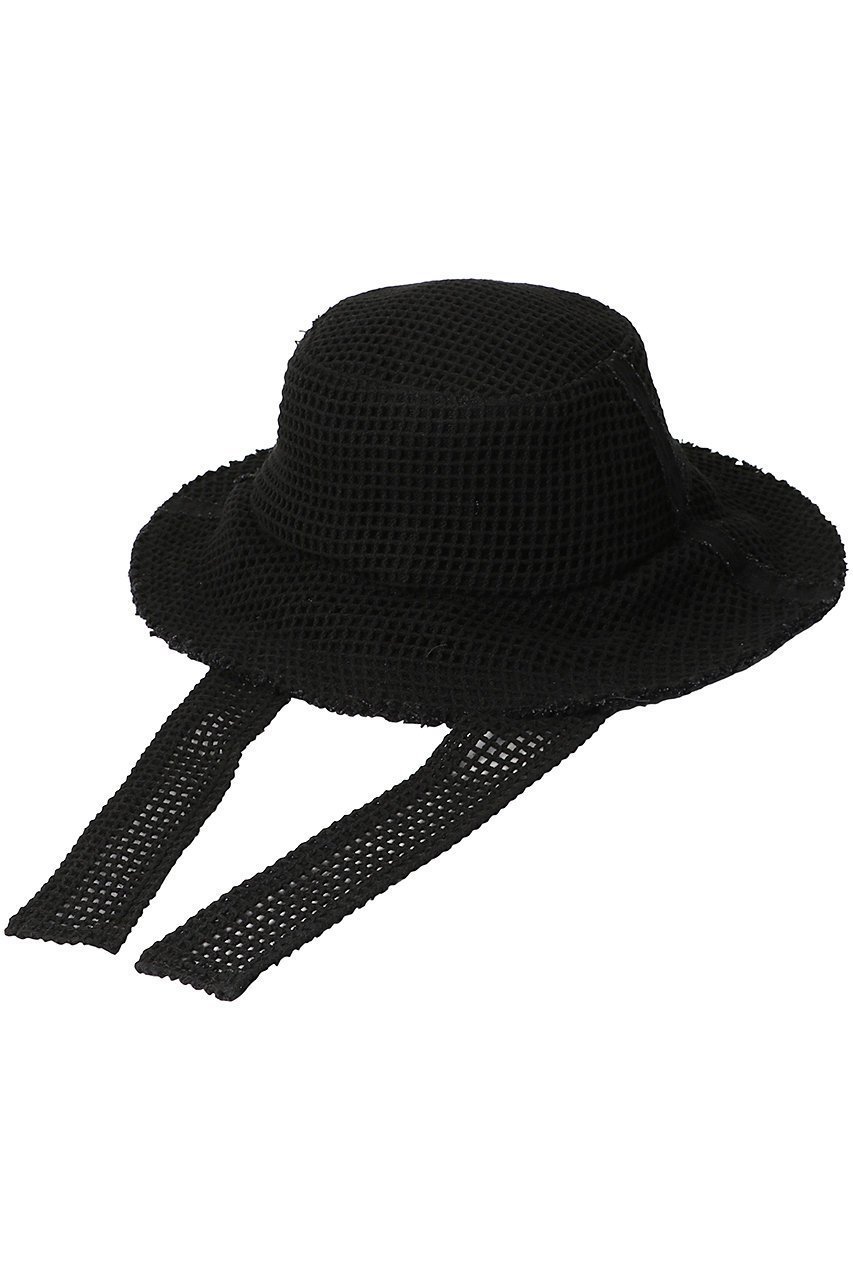 【ラ メゾン ド リリス/La Maison de Lyllis】のFISHNET ハット インテリア・キッズ・メンズ・レディースファッション・服の通販 founy(ファニー) 　ファッション　Fashion　レディースファッション　WOMEN　帽子　Hats　ドレープ　リボン　帽子　ブラック|ID: prp329100003260285 ipo3291000000021847288
