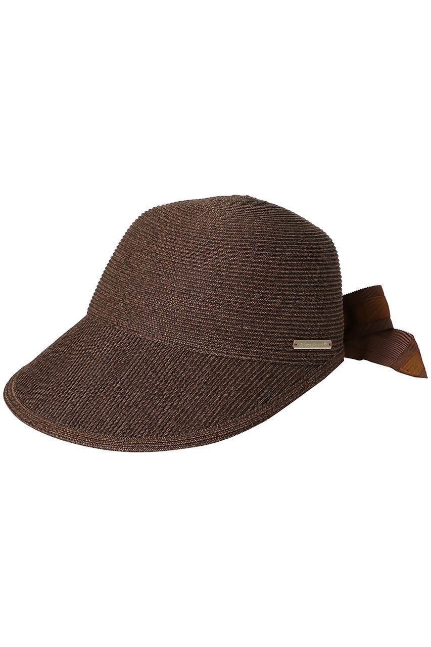 【アシーナ ニューヨーク/Athena New York】のJanet バックリボンキャップ インテリア・キッズ・メンズ・レディースファッション・服の通販 founy(ファニー) 　ファッション　Fashion　レディースファッション　Fashion for Women　キャップ&ハット　Hats & Caps　キャップ　Cap, Baseball Cap　ニューヨーク　New York, NYC Style　フェミニン　Feminine, Girly　ラグジュアリー　Luxury, Elegant　リボン　Ribbon, Bow　夏　Summer　帽子　Hat, Headwear　春　Spring　S/S・春夏　SS, Spring/Summer, Warm Season　ブラウン|ID: prp329100003260296 ipo3291000000032800423
