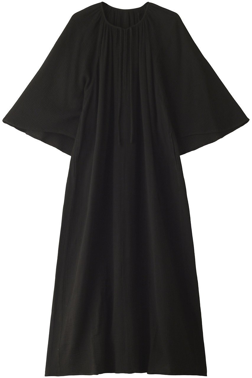 【マリリンムーン/MARILYN MOON】の【WALANCE】コットンガーゼワイドスリーブドレス 人気、トレンドファッション・服の通販 founy(ファニー) 　ファッション　Fashion　レディースファッション　Fashion for Women　ワンピース　Dresses　フォーマル・パーティードレス・結婚式用ドレス　Elegant & Casual Dresses　チュニック　Tunic Tops & Dresses　スリーブ　Sleeve, Long Sleeve / Short Sleeve　チュニック　Tunic, Long Top　ドレス　Dress, One-Piece　ロング　Long, Long-Length　ワイド　Wide, Wide Fit　夏　Summer　春　Spring　S/S・春夏　SS, Spring/Summer, Warm Season　 other-1|ID: prp329100003260342 ipo3291000000036758089