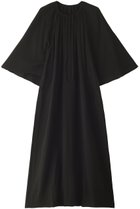 【マリリンムーン/MARILYN MOON】の【WALANCE】コットンガーゼワイドスリーブドレス 人気、トレンドファッション・服の通販 founy(ファニー) ファッション Fashion レディースファッション Fashion for Women ワンピース Dresses フォーマル・パーティードレス・結婚式用ドレス Elegant & Casual Dresses チュニック Tunic Tops & Dresses スリーブ Sleeve, Long Sleeve / Short Sleeve チュニック Tunic, Long Top ドレス Dress, One-Piece ロング Long, Long-Length ワイド Wide, Wide Fit 夏 Summer 春 Spring S/S・春夏 SS, Spring/Summer, Warm Season thumbnail スミブラック|ID: prp329100003260342 ipo3291000000036758090