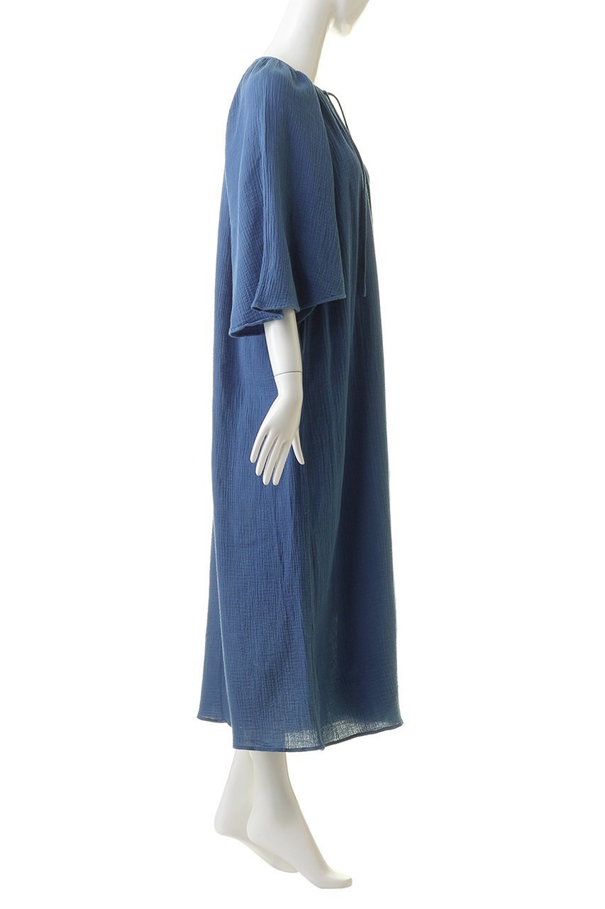 【マリリンムーン/MARILYN MOON】の【WALANCE】コットンガーゼワイドスリーブドレス 人気、トレンドファッション・服の通販 founy(ファニー) 　ファッション　Fashion　レディースファッション　Fashion for Women　ワンピース　Dresses　フォーマル・パーティードレス・結婚式用ドレス　Elegant & Casual Dresses　チュニック　Tunic Tops & Dresses　スリーブ　Sleeve, Long Sleeve / Short Sleeve　チュニック　Tunic, Long Top　ドレス　Dress, One-Piece　ロング　Long, Long-Length　ワイド　Wide, Wide Fit　夏　Summer　春　Spring　S/S・春夏　SS, Spring/Summer, Warm Season　other-3|ID: prp329100003260342 ipo3291000000036758092