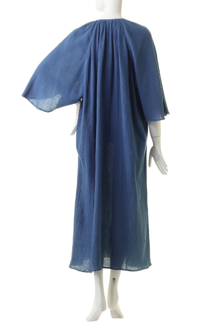 【マリリンムーン/MARILYN MOON】の【WALANCE】コットンガーゼワイドスリーブドレス 人気、トレンドファッション・服の通販 founy(ファニー) 　ファッション　Fashion　レディースファッション　Fashion for Women　ワンピース　Dresses　フォーマル・パーティードレス・結婚式用ドレス　Elegant & Casual Dresses　チュニック　Tunic Tops & Dresses　スリーブ　Sleeve, Long Sleeve / Short Sleeve　チュニック　Tunic, Long Top　ドレス　Dress, One-Piece　ロング　Long, Long-Length　ワイド　Wide, Wide Fit　夏　Summer　春　Spring　S/S・春夏　SS, Spring/Summer, Warm Season　other-4|ID: prp329100003260342 ipo3291000000036758093