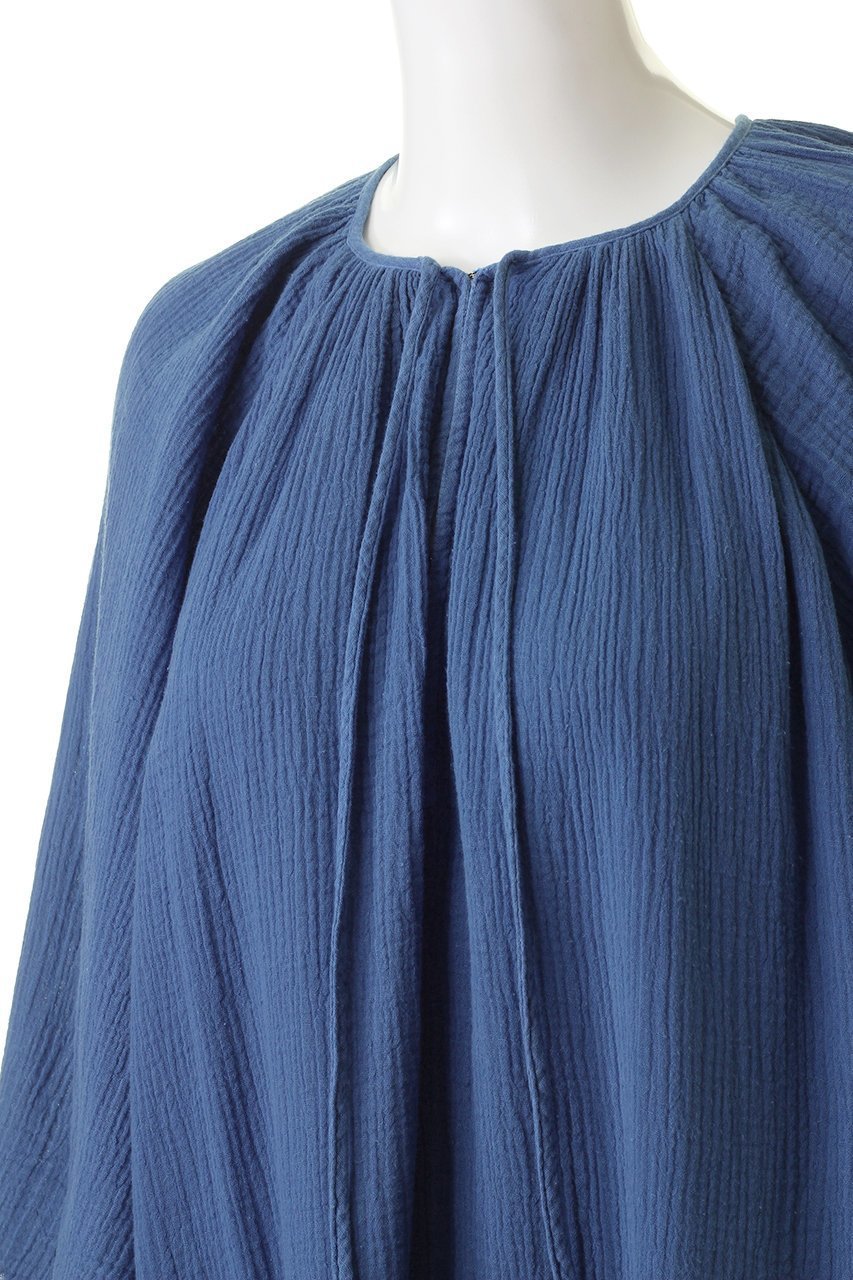 【マリリンムーン/MARILYN MOON】の【WALANCE】コットンガーゼワイドスリーブドレス 人気、トレンドファッション・服の通販 founy(ファニー) 　ファッション　Fashion　レディースファッション　Fashion for Women　ワンピース　Dresses　フォーマル・パーティードレス・結婚式用ドレス　Elegant & Casual Dresses　チュニック　Tunic Tops & Dresses　スリーブ　Sleeve, Long Sleeve / Short Sleeve　チュニック　Tunic, Long Top　ドレス　Dress, One-Piece　ロング　Long, Long-Length　ワイド　Wide, Wide Fit　夏　Summer　春　Spring　S/S・春夏　SS, Spring/Summer, Warm Season　other-5|ID: prp329100003260342 ipo3291000000036758094