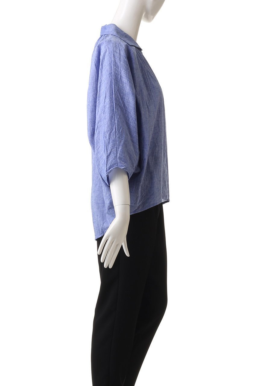 【ミズイロ インド/mizuiro ind】のgatherd dolman shirt シャツ 人気、トレンドファッション・服の通販 founy(ファニー) ファッション Fashion レディースファッション Fashion for Women トップス・カットソー Cut & Sew Tops シャツ・ブラウス・オフィスカジュアル Elegant Blouses & Button-Ups スリーブ Sleeve, Long Sleeve / Short Sleeve リネン Linen, Linen Fabric ロング Long, Long-Length 夏 Summer 春 Spring S/S・春夏 SS, Spring/Summer, Warm Season other-3|ID: prp329100003266952 ipo3291000000036783782