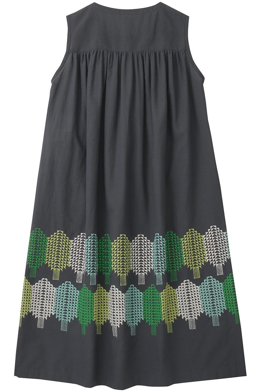 【ミナ ペルホネン/mina perhonen / KIDS】の【KIDS】forest candy ワンピース チャコール 150 人気、トレンドファッション・服の通販 founy(ファニー) 　ファッション　Fashion　キッズファッション　Fashion for Kids　ワンピース　Dresses　おすすめ　Recommended / Our Picks　カラフル　Colorful Design　ギャザー　Gathered, Ruffled　other-2|ID: prp329100003266975 ipo3291000000036236063