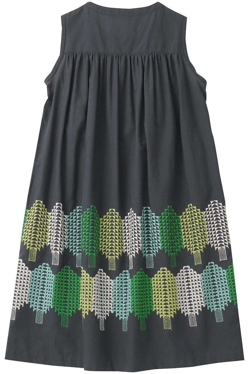 【ミナ ペルホネン/mina perhonen / KIDS】の【KIDS】forest candy ワンピース チャコール 130 人気、トレンドファッション・服の通販 founy(ファニー) 　ファッション　Fashion　キッズファッション　Fashion for Kids　ワンピース　Dresses　カットソー　Cut and Sewn Top　カラフル　Colorful Design　ノースリーブ　Sleeveless, No-Sleeve　ロング　Long, Long-Length　other-2|ID: prp329100003266976 ipo3291000000036236071