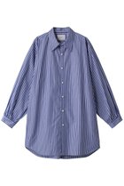 【ミディウミソリッド/MIDIUMISOLID】のbig A/H long shirt シャツ 人気、トレンドファッション・服の通販 founy(ファニー) ファッション Fashion レディースファッション Fashion for Women トップス・カットソー Cut & Sew Tops シャツ・ブラウス・オフィスカジュアル Elegant Blouses & Button-Ups スリーブ Sleeve, Long Sleeve / Short Sleeve ロング Long, Long-Length エレガント 上品 Elegant thumbnail ブルーストライプ|ID: prp329100003269063 ipo3291000000032941173